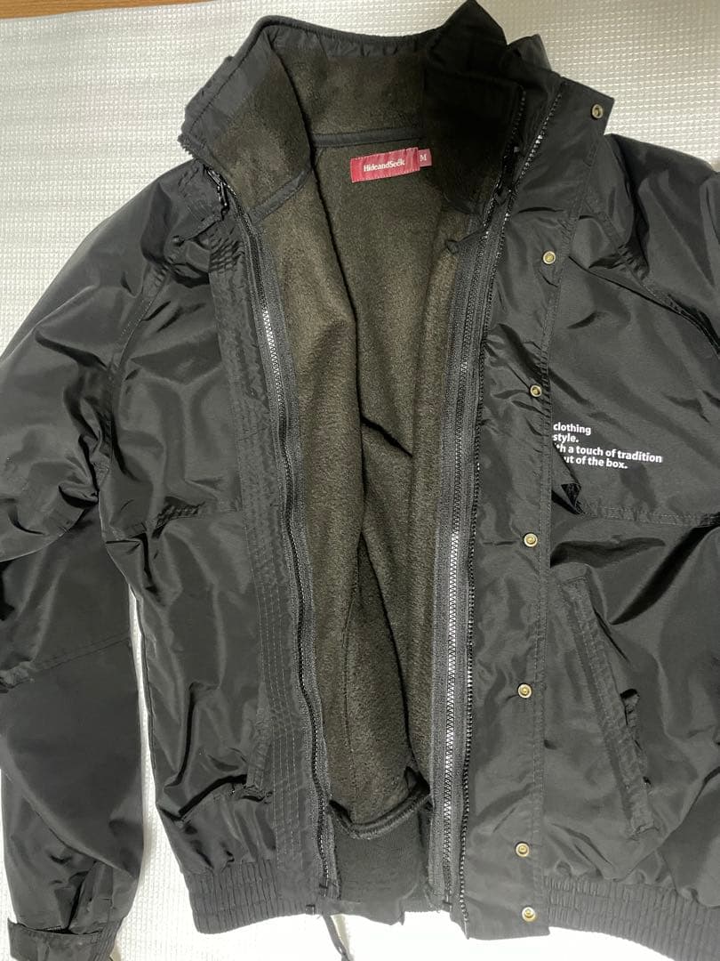 hide and seekナイロンジャケット ハイドアンドシーク