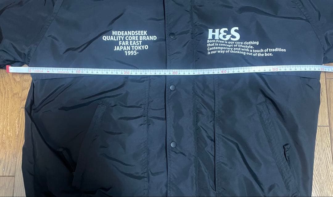 hide and seekナイロンジャケット ハイドアンドシーク