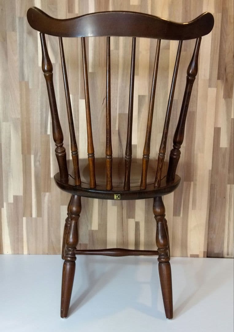 ヴィンテージ　キツツキマーク　ウィンザーチェア　ダイニングチェア