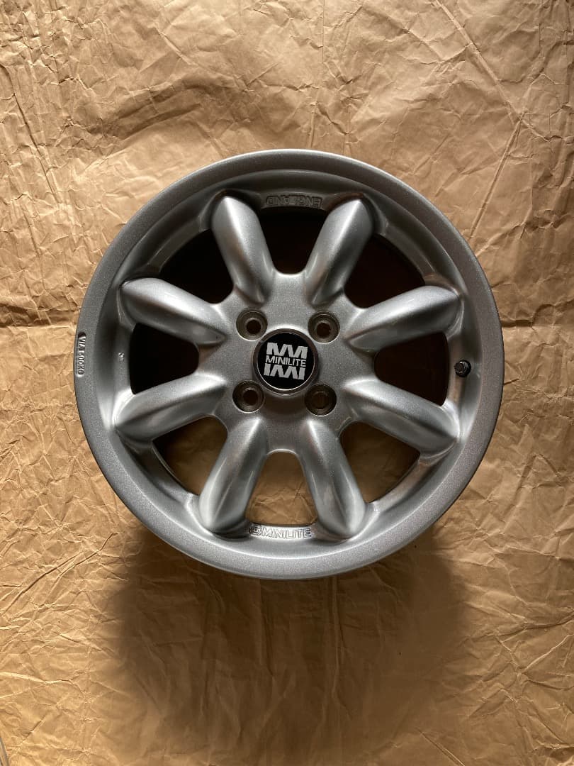 MINILITEアルミホイール15インチ　中古美品4本セット(ナット付き)