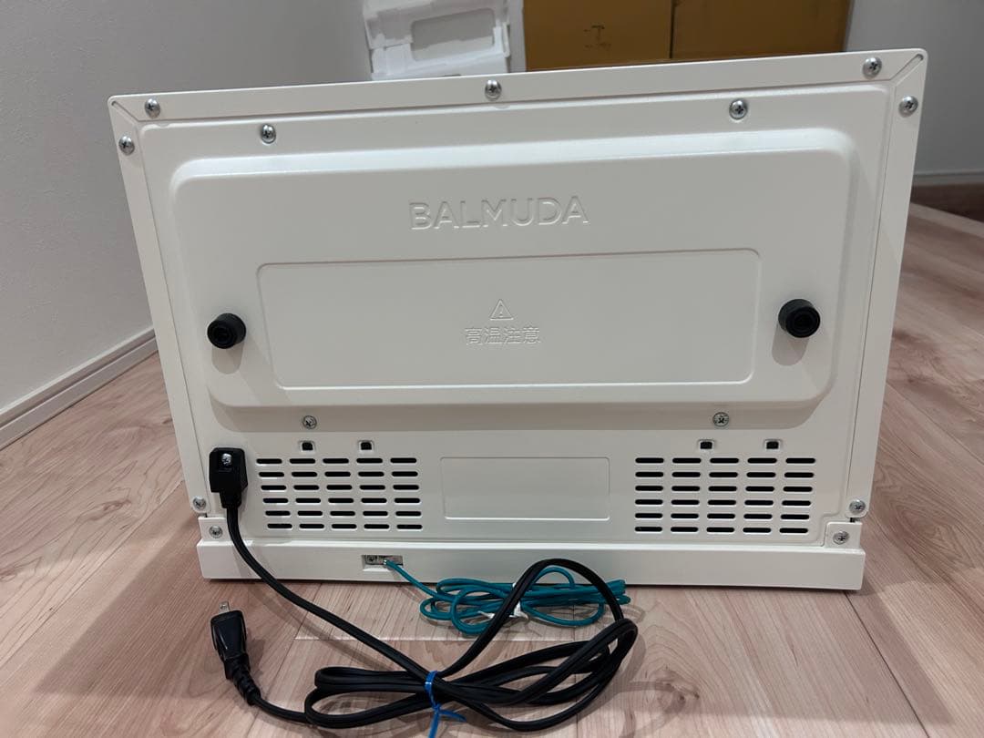 「ジャンク品」バルミューダオーブンレンジ(2021年製)白エラーコード「EO5」