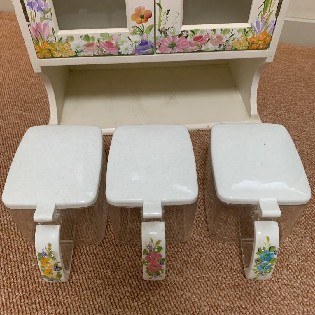 アッセンデルフト　トールペイント　調味料入れ　調味料棚　ラック　ハンドメイド