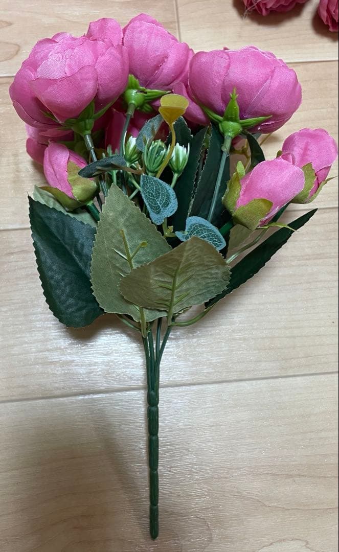 高砂 装花 造花 結婚式 挙式　ピンク　42本