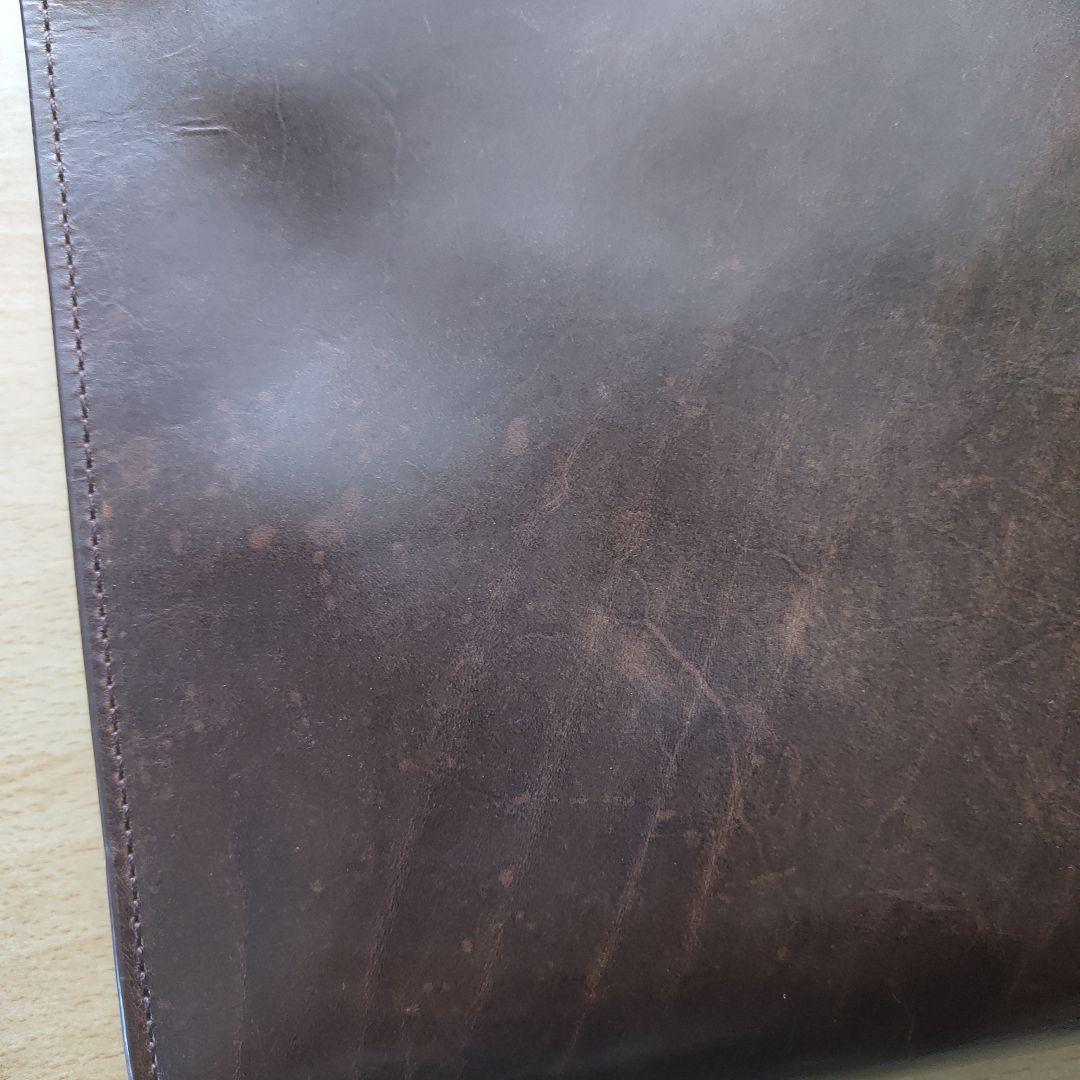 ブルックスブラザース ガラスレザー ビジネスバッグ ブリーフケース