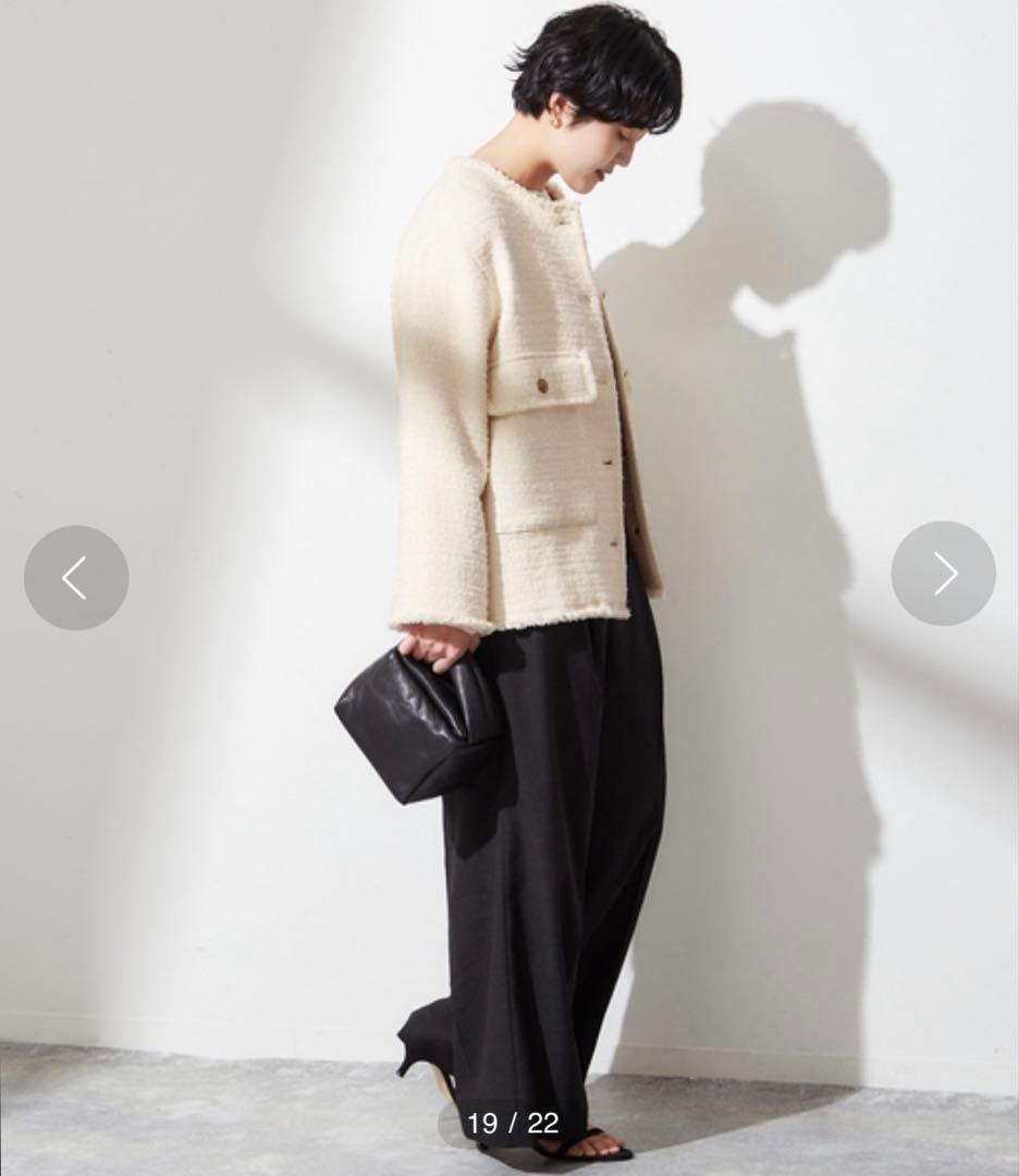 ジャーナルスタンダード　レサージュGIOLICA MIXツイードジャケット