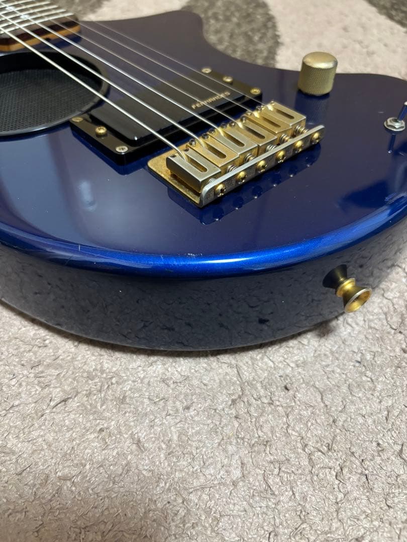 FERNANDES フェルナンデス ZO-3 メタリックブルー　ソフトケース付き