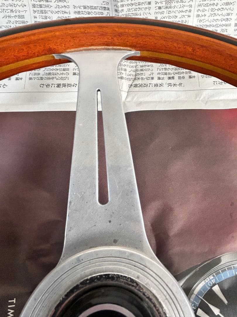 【新春SALE】NARDI ND TORINO ステアリングホイール　シルバー