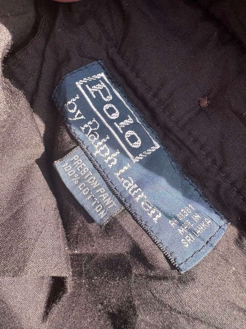 Polo by Ralph Lauren ブラック コーデュロイ　チノパン