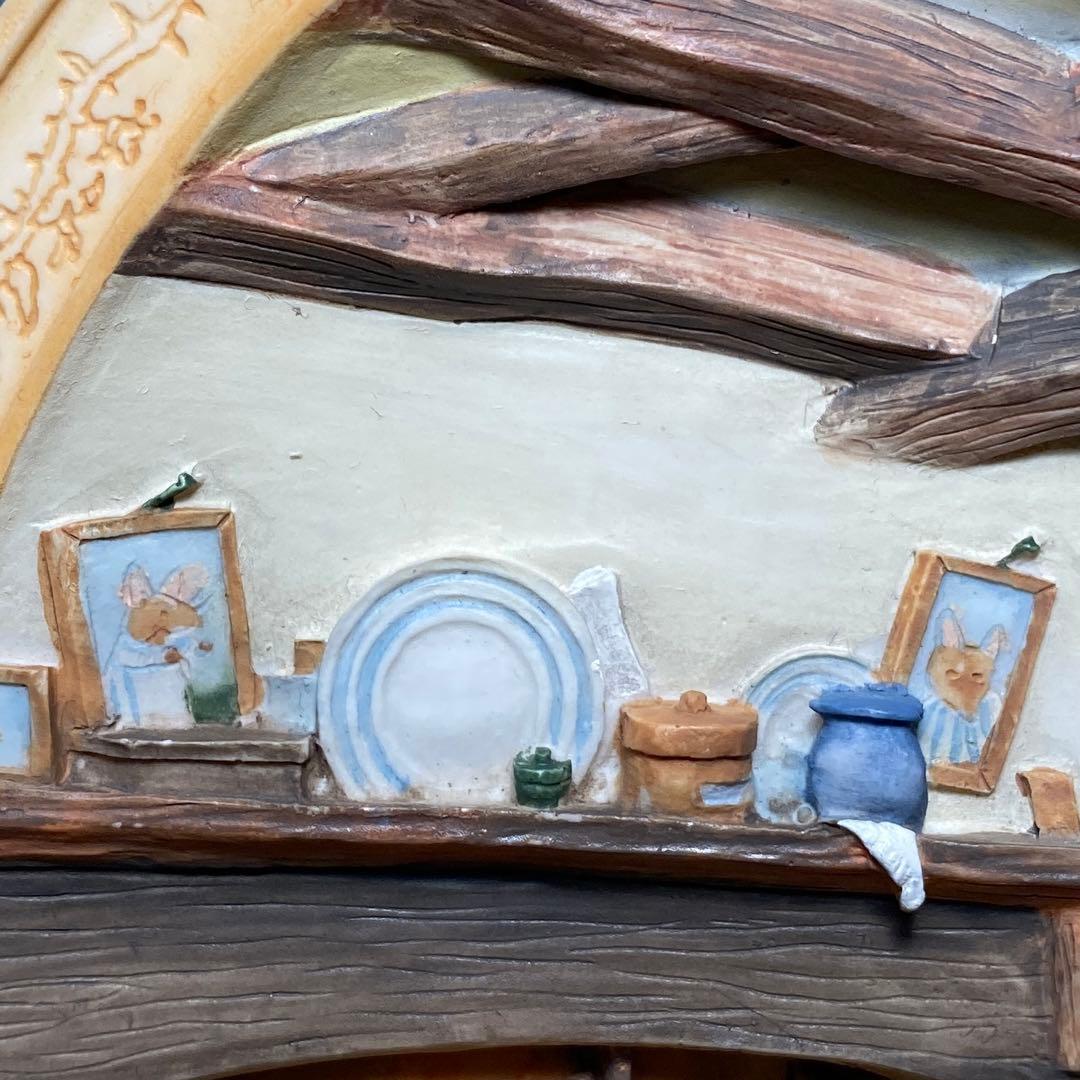 ブランブリーヘッジ 立体 壁掛けプレート ウィンター 冬 レア