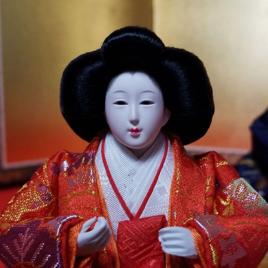 雛人形　親王と三人官女のセット