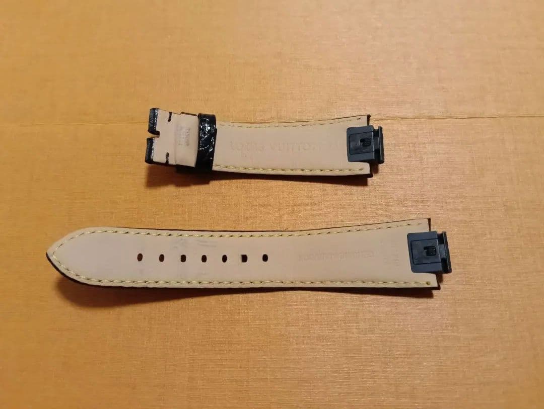 タンブールGM用　純正アリゲーターストラップ L ブラック