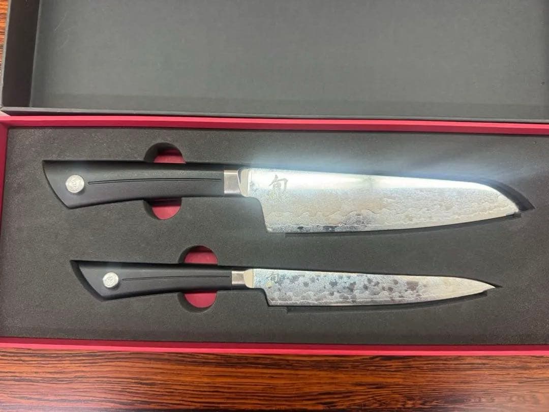 ゆ*ん様 未使用　貝印 旬Sora ナイフ 三徳包丁2点セット　保管品　要画像確