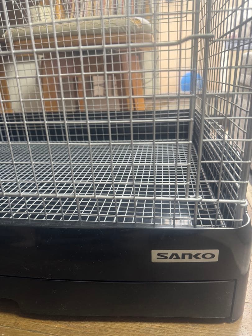 三晃商会 イージーホーム60 ハイメッシュ BK(62×50.5×78cm)