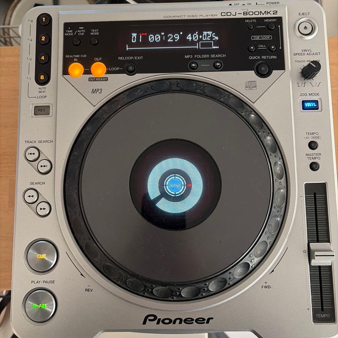 Pioneer CDJ-800MK2 2台セット