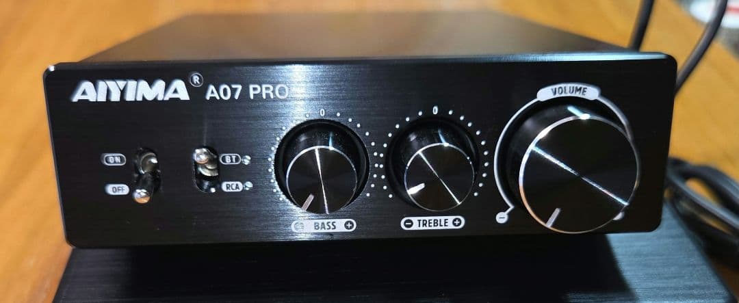 AIYIMA A07 Pro 2x300W アンプ、電源