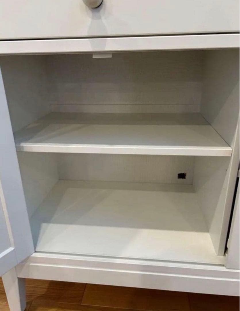 IKEA IDANAS イダネス　サイドボード　コンソール キャビネット　白