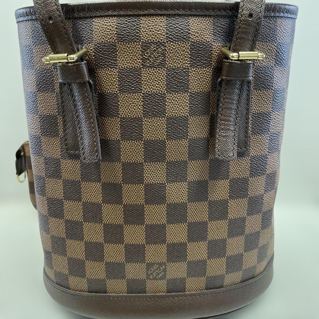 【LOUIS VUITTON】ダミエハンドバッグ ポーチ付き