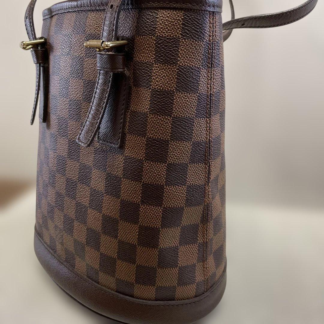 【LOUIS VUITTON】ダミエハンドバッグ ポーチ付き