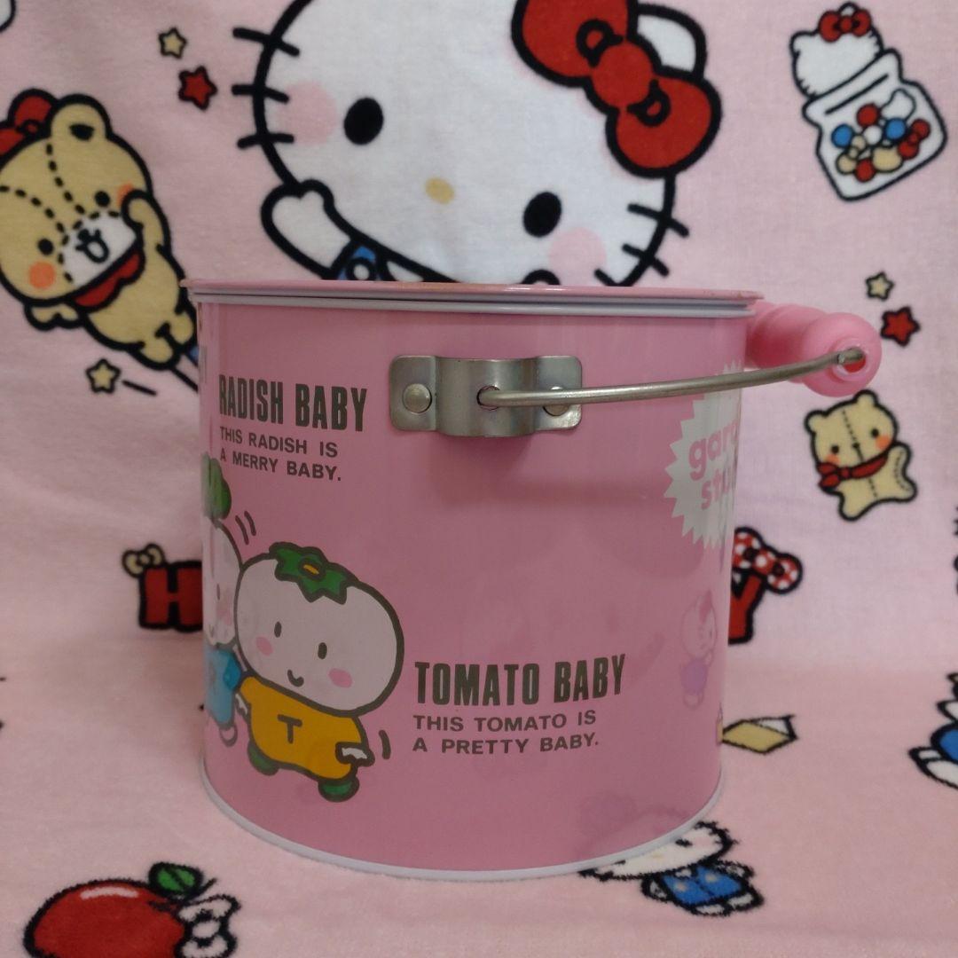 ガーデンスタッフ　コクヨ　昭和　レトロ　ファンシー　小物入れ　缶　収納　８０年代