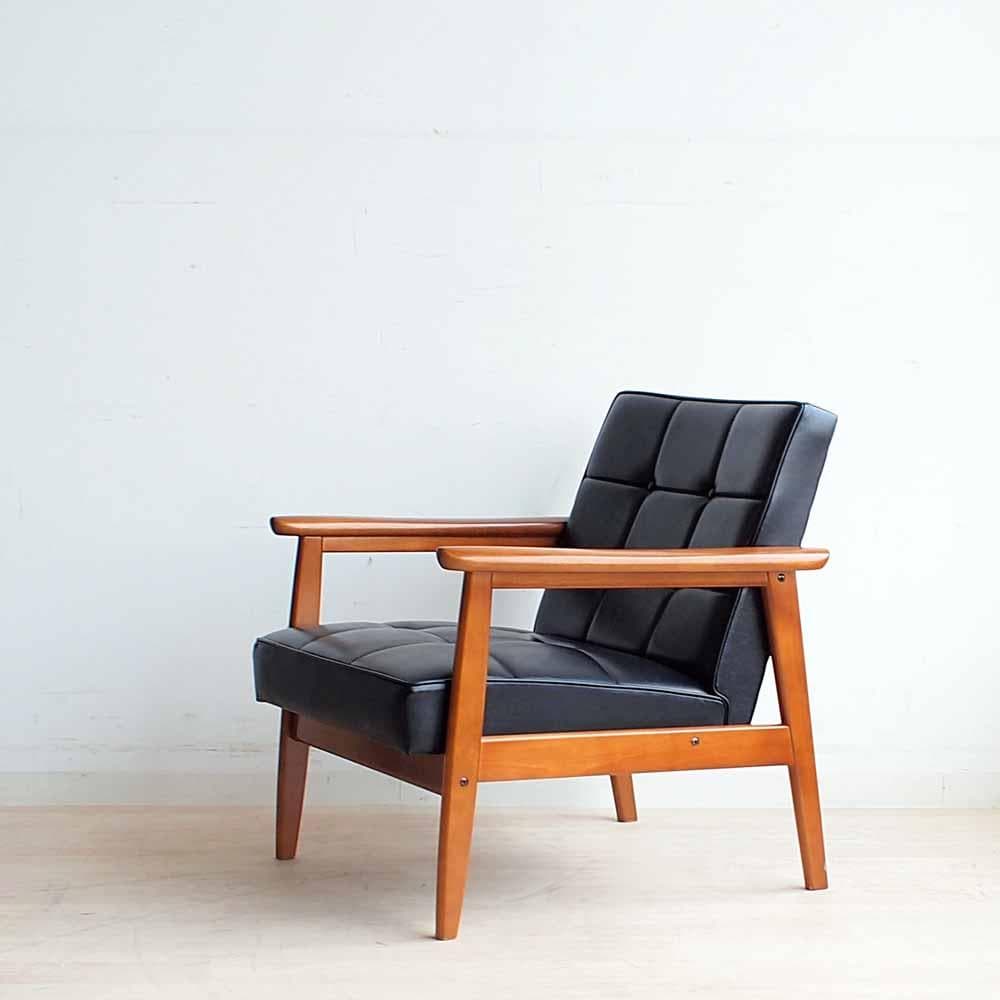 カリモク60 Kチェア 1シーター スタンダードブラック ZR24289