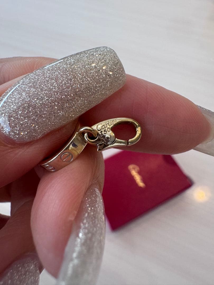 Cartierカルティエ ベビーラブ ペンダントトップ チャーム k18YG