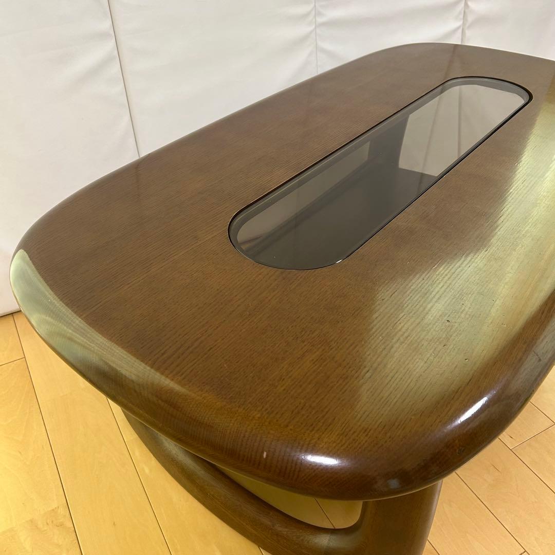 karimoku カリモク センターテーブル　ローテーブルコーヒーテーブル丸型