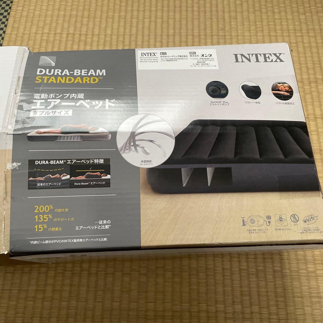 INTEX DURA-BEAM STANDARD エアーベッド ダブルサイズ