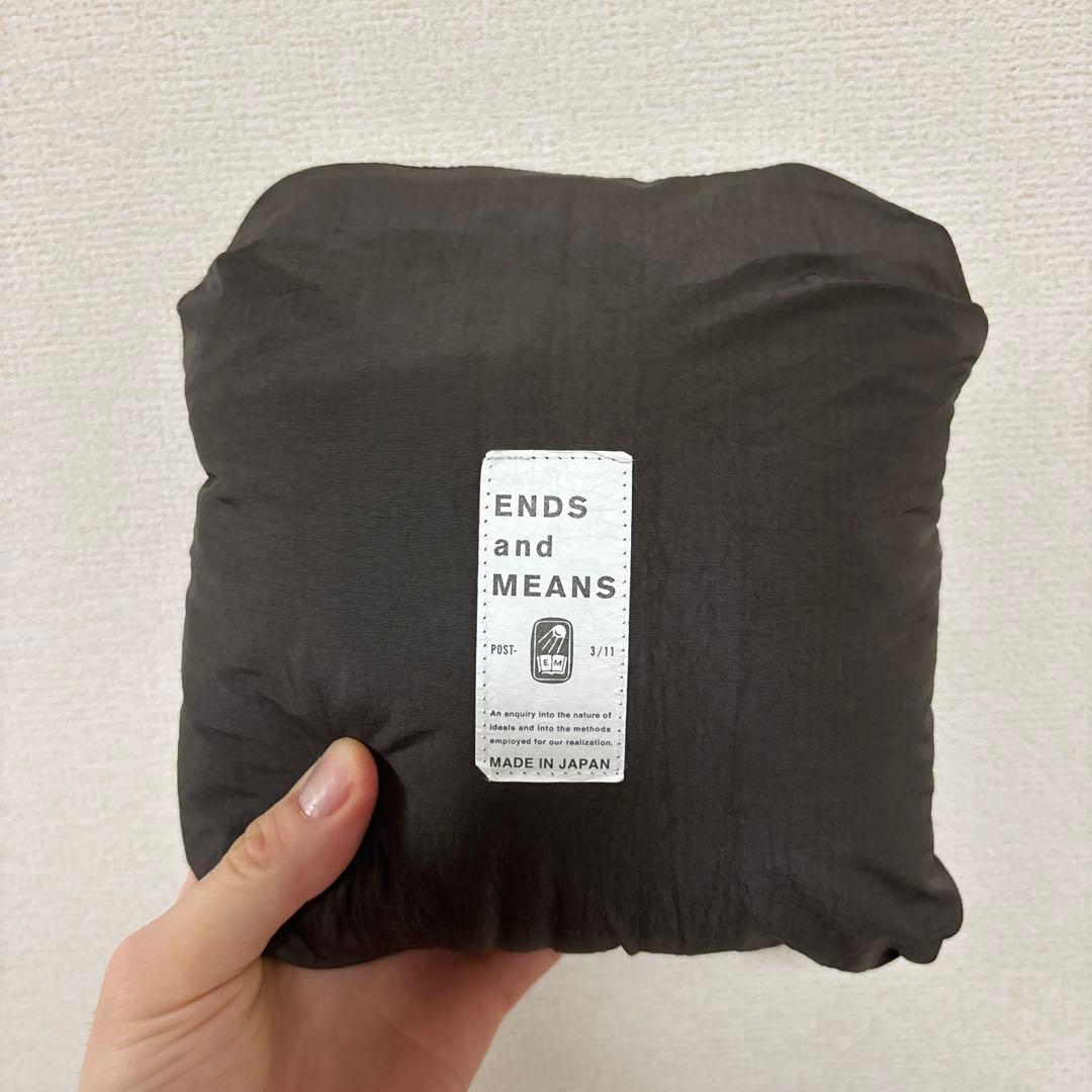 ENDS and MEANS タクティカルパフベスト　アフリカンブラック　XL