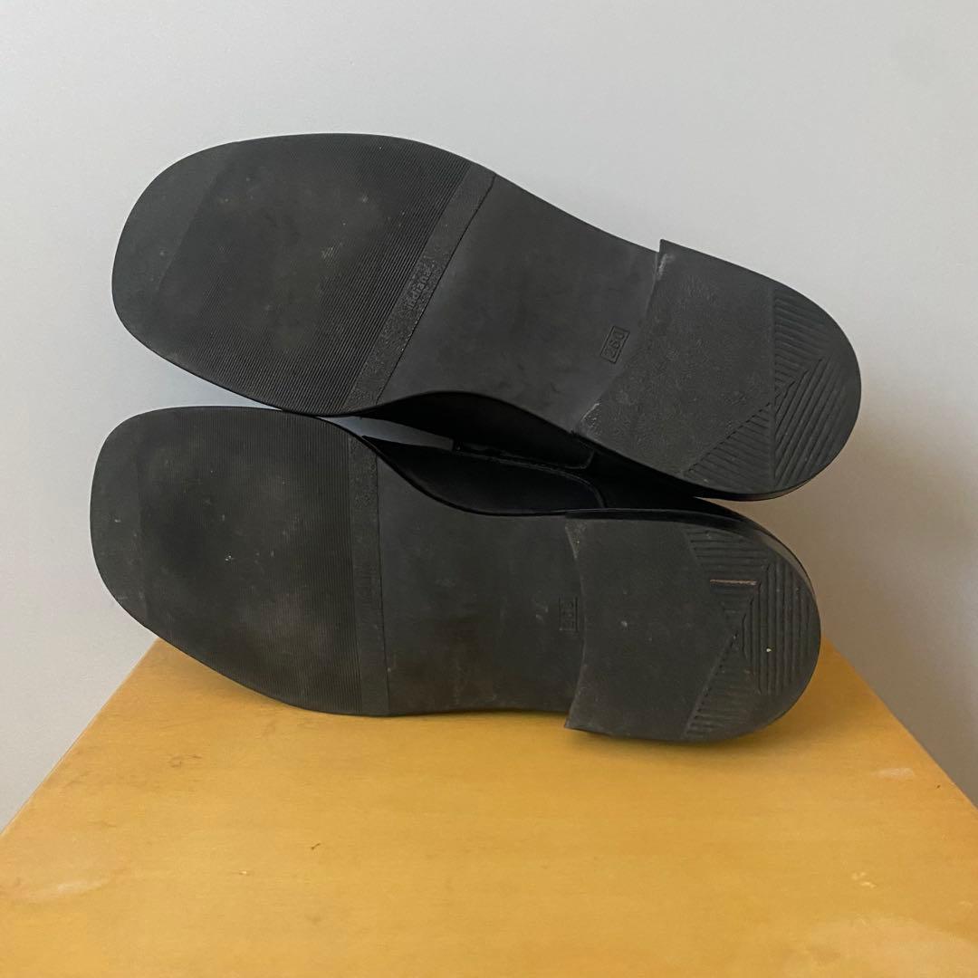 90-00s ドイツ軍 レザーオフィサーシューズ German Military