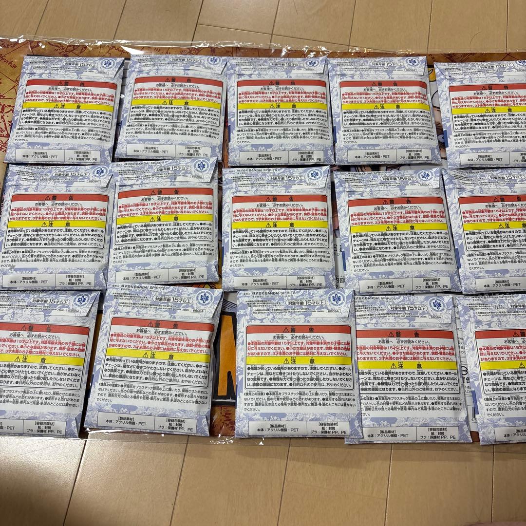 ONE PIECE アクリルキーホルダー 15個セット 新colors 1-3月