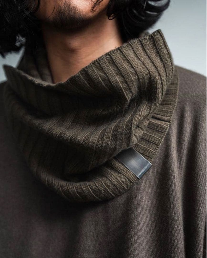 PRY / Cashmere Double Wrap Snood【taupe】