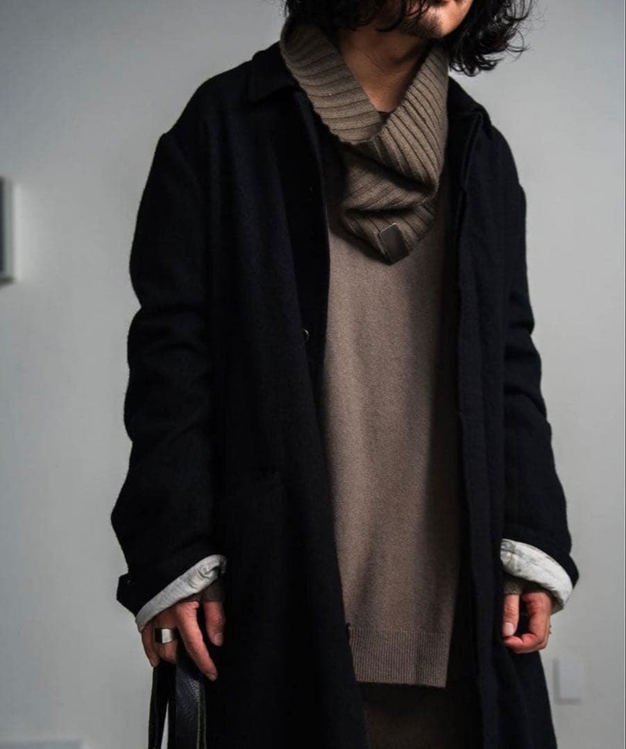 PRY / Cashmere Double Wrap Snood【taupe】