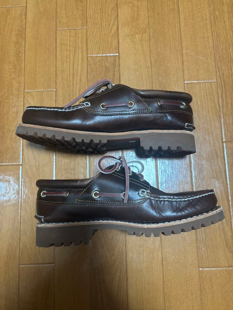 Timberland デッキシューズ 3eye モカシン