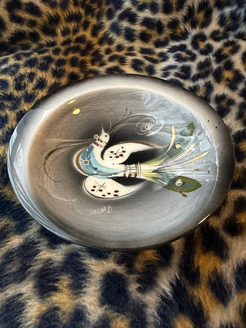 50s ビンテージ サーシャ トレイ Sascha 置物 ミットセンチュリー