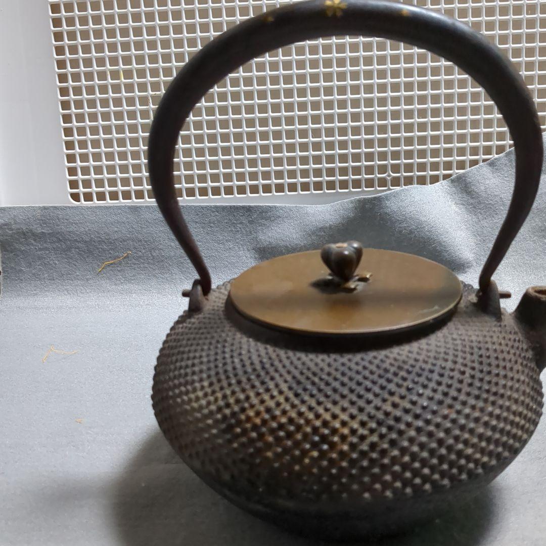 龍文堂のアラレ持ち手に桜金襴時代物