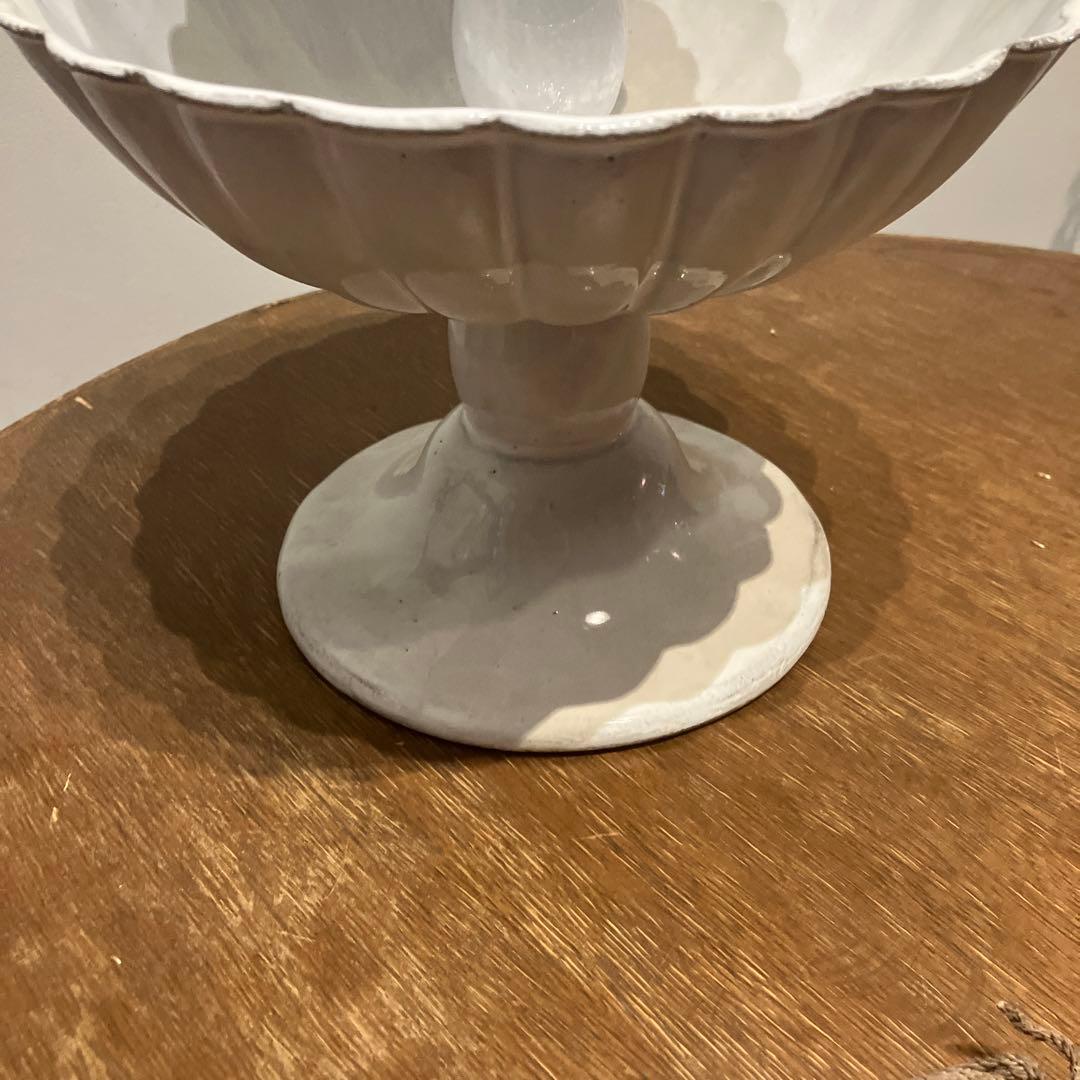 Astier de Villatte ペギー・コンポート・ダブル　ケーキスタンド