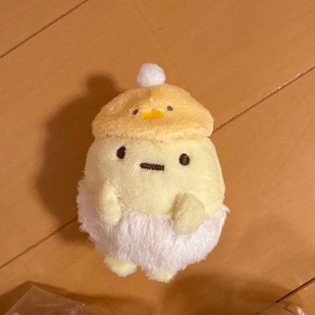 すみっコぐらし　たぴよこ　てのりぬいぐるみ　レア　ミミエボン