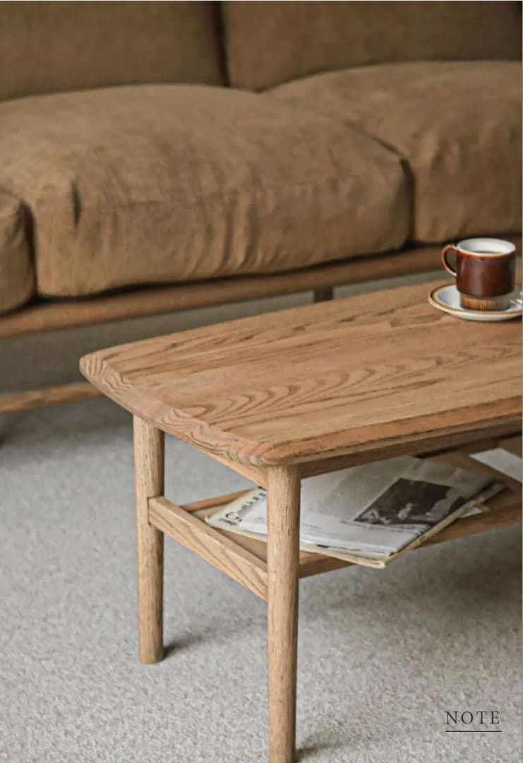 【美品】モモナチュラルFD LOW TABLE S ME ローテーブル昇降式