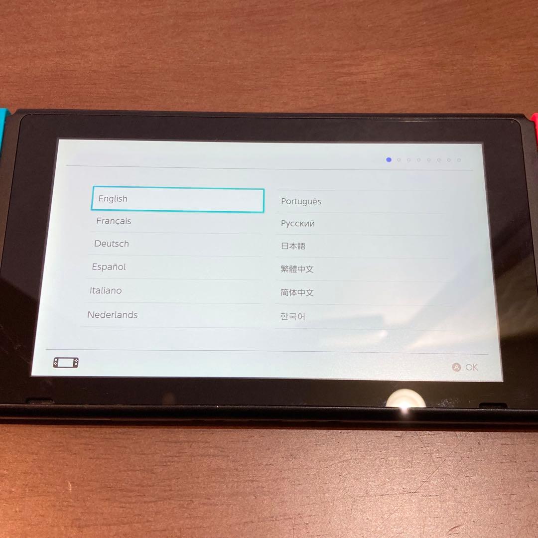 Nintendo Switch 初期型 2018年製 本体のみ