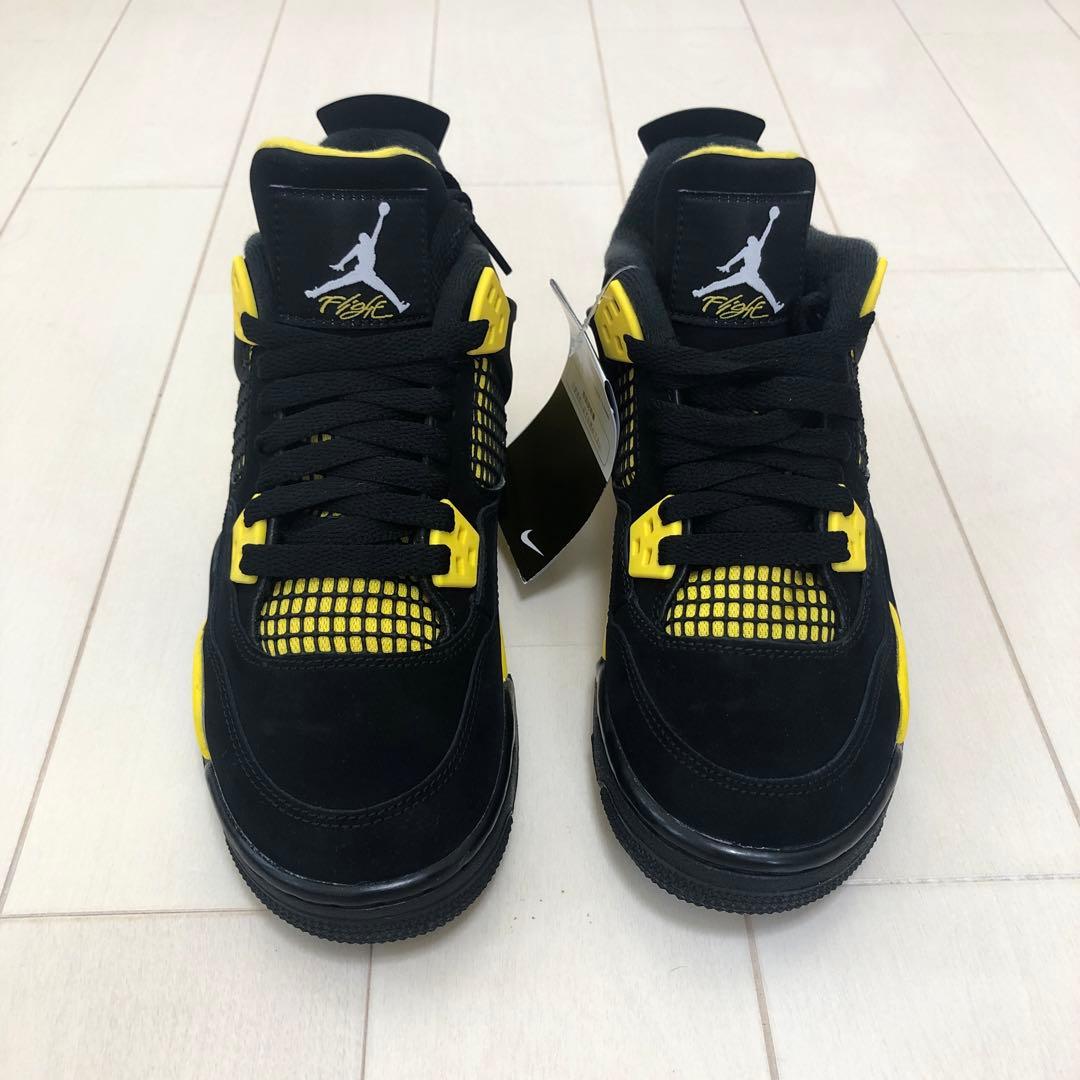 Air Jordan 4 Retro Thunderナイキジョーダン4 サンダー