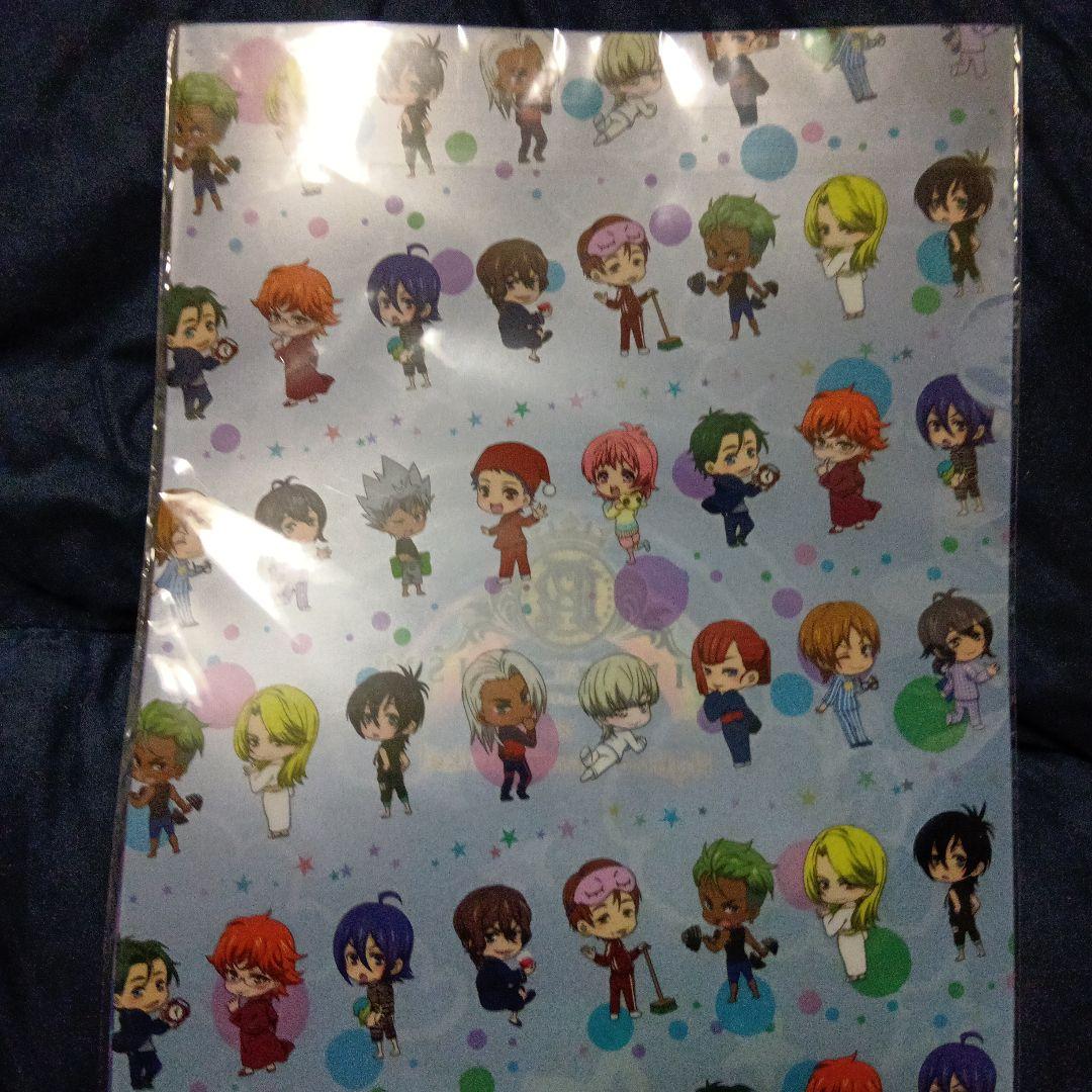 希少HMMコラボ キンプリ クリアファイル ２枚組 オバレ エーデルローズ