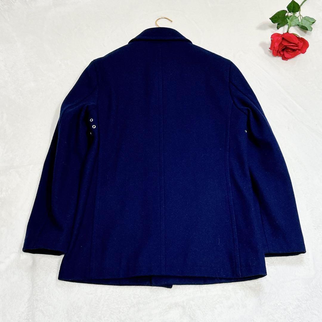 未使用級美品✨　マッキントッシュ　ピーコート　36 ウール　メンズ　ネイビー