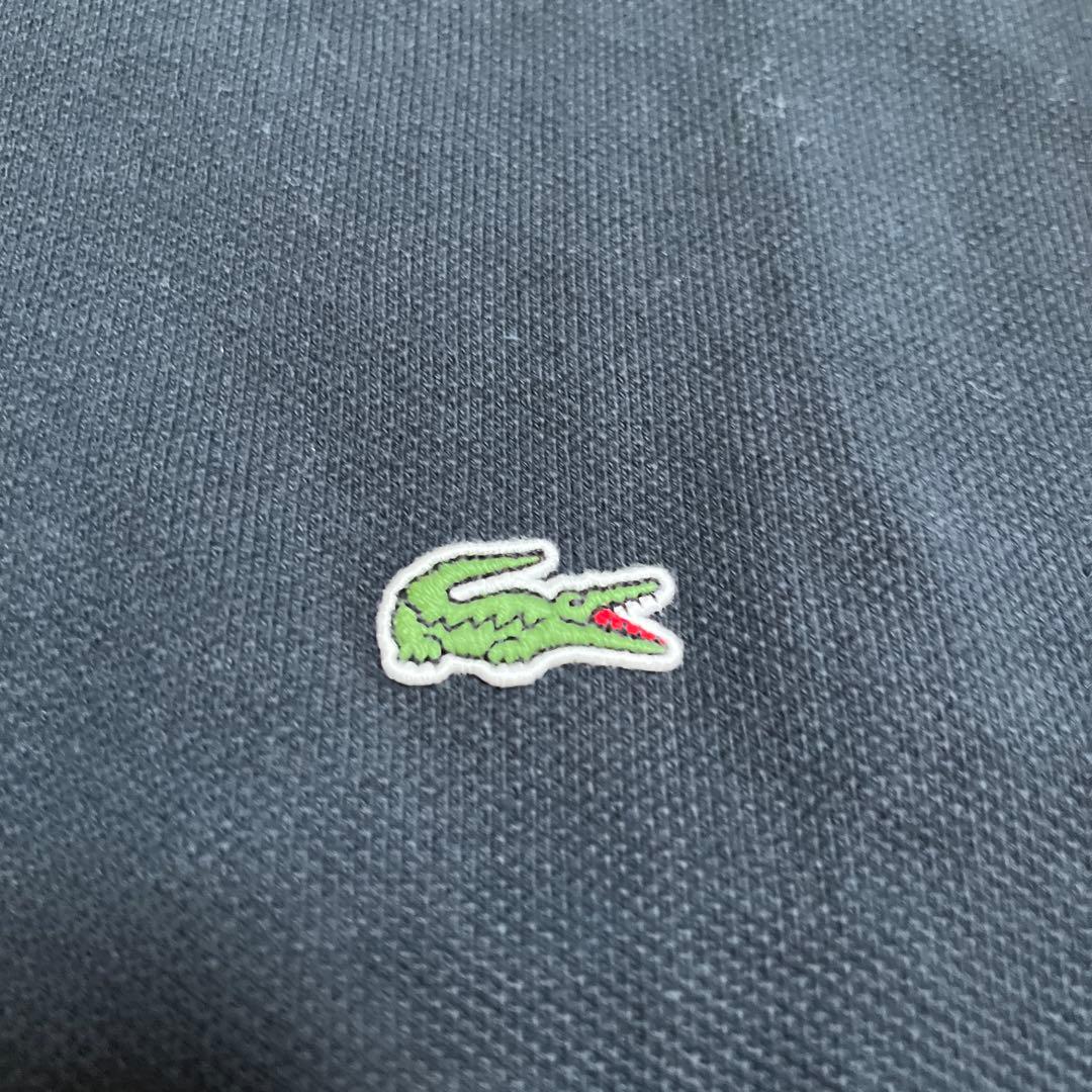 【新品未使用タグ付】ラコステ　長袖ポロシャツ　ブラック　S