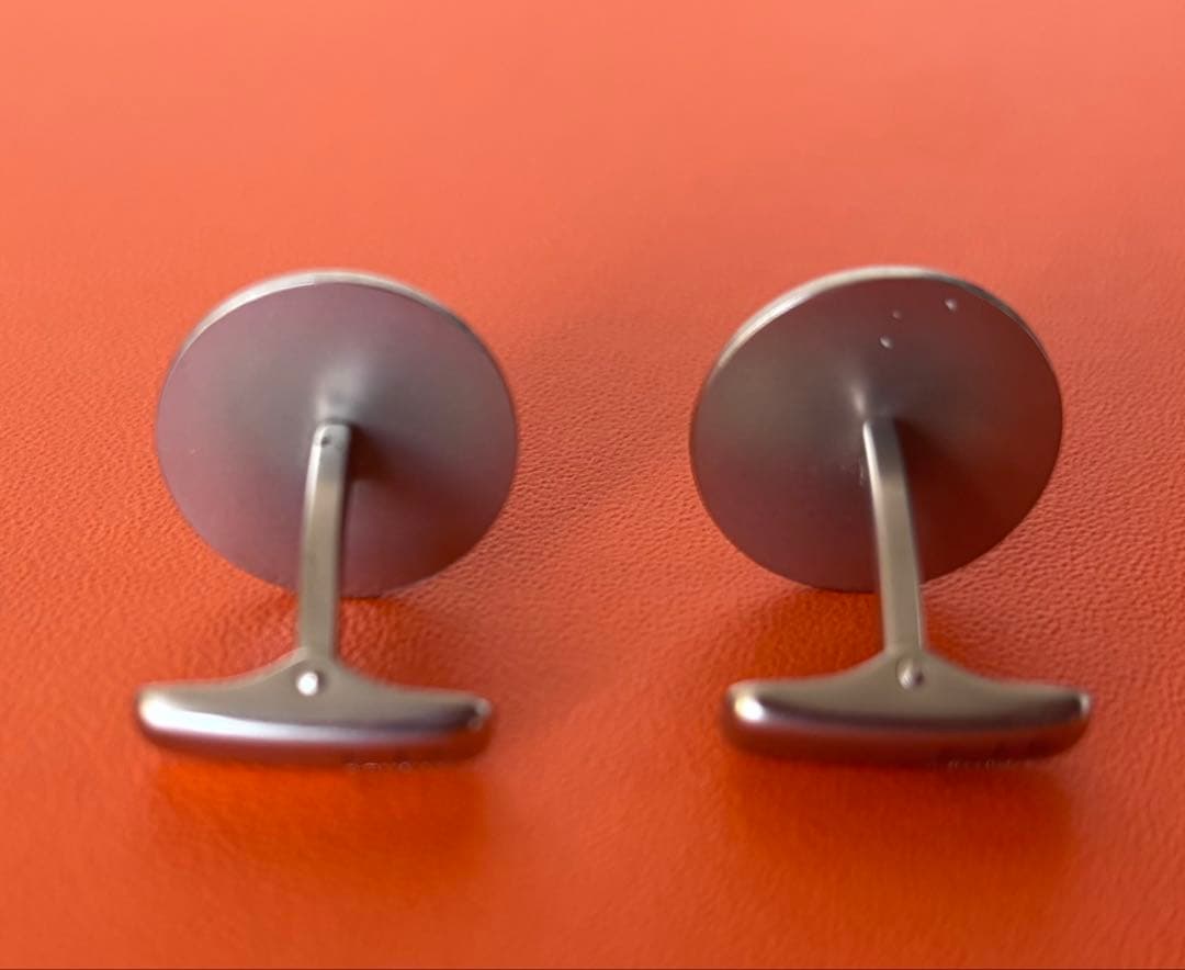 dunhill ダンヒル　カフリンクス カーボン調