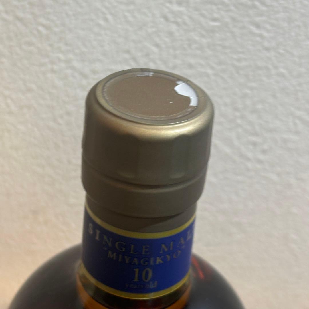 NA3047 未開栓! 宮城峡MIYAGIKYO シングルモルト 10年