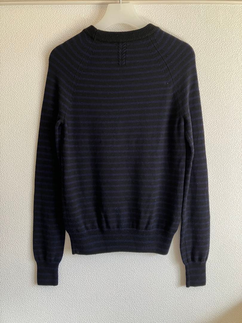 SAINT LAURENT ボーダー ニットセーター サンローランパリ Sサイズ