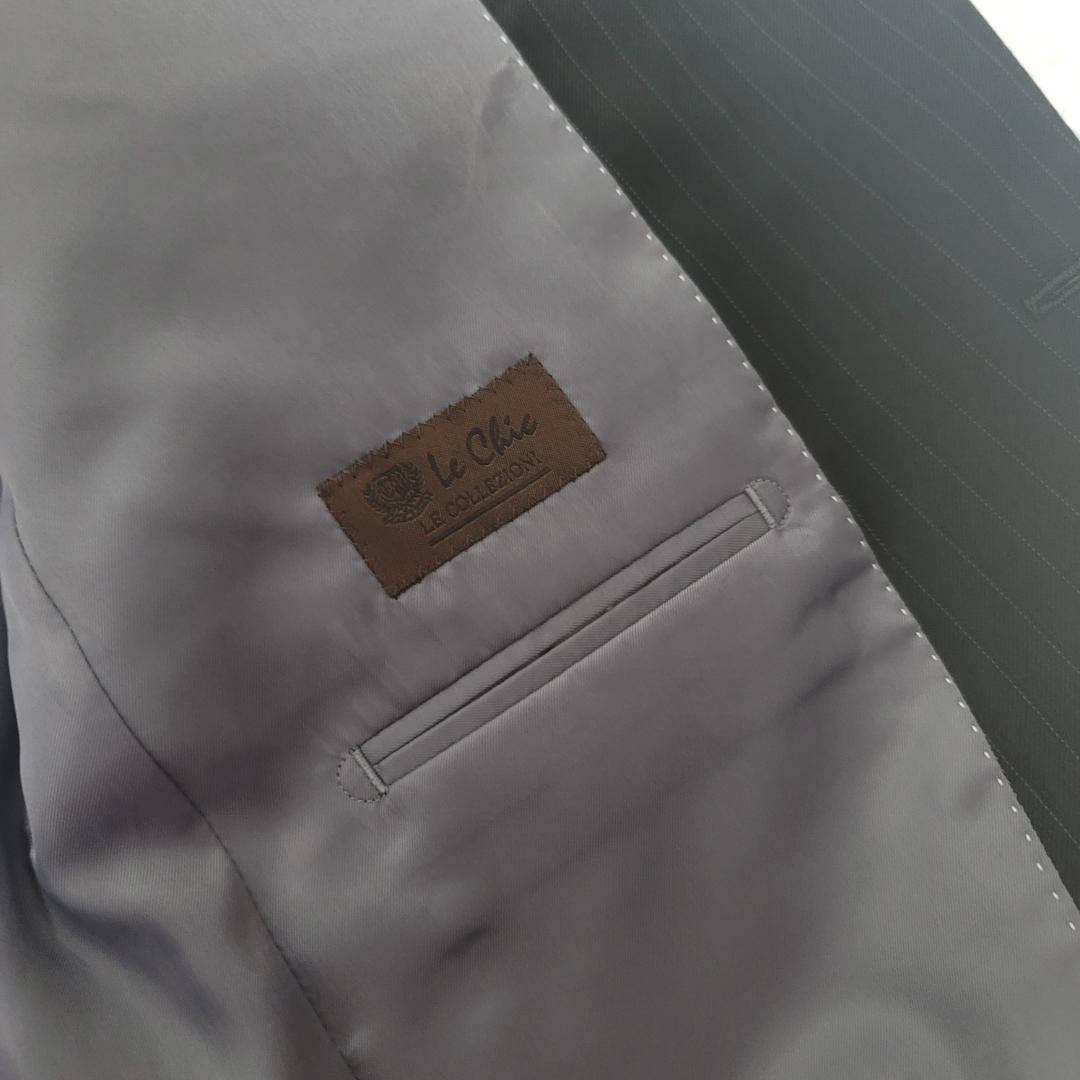 スーツ Tollegno1900 トレーニョ シャドーストライプ A7