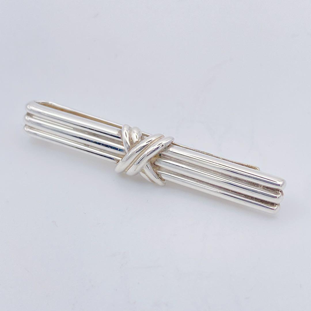 Tiffany&Co. ティファニー シグネチャー ネクタイピン 925刻印