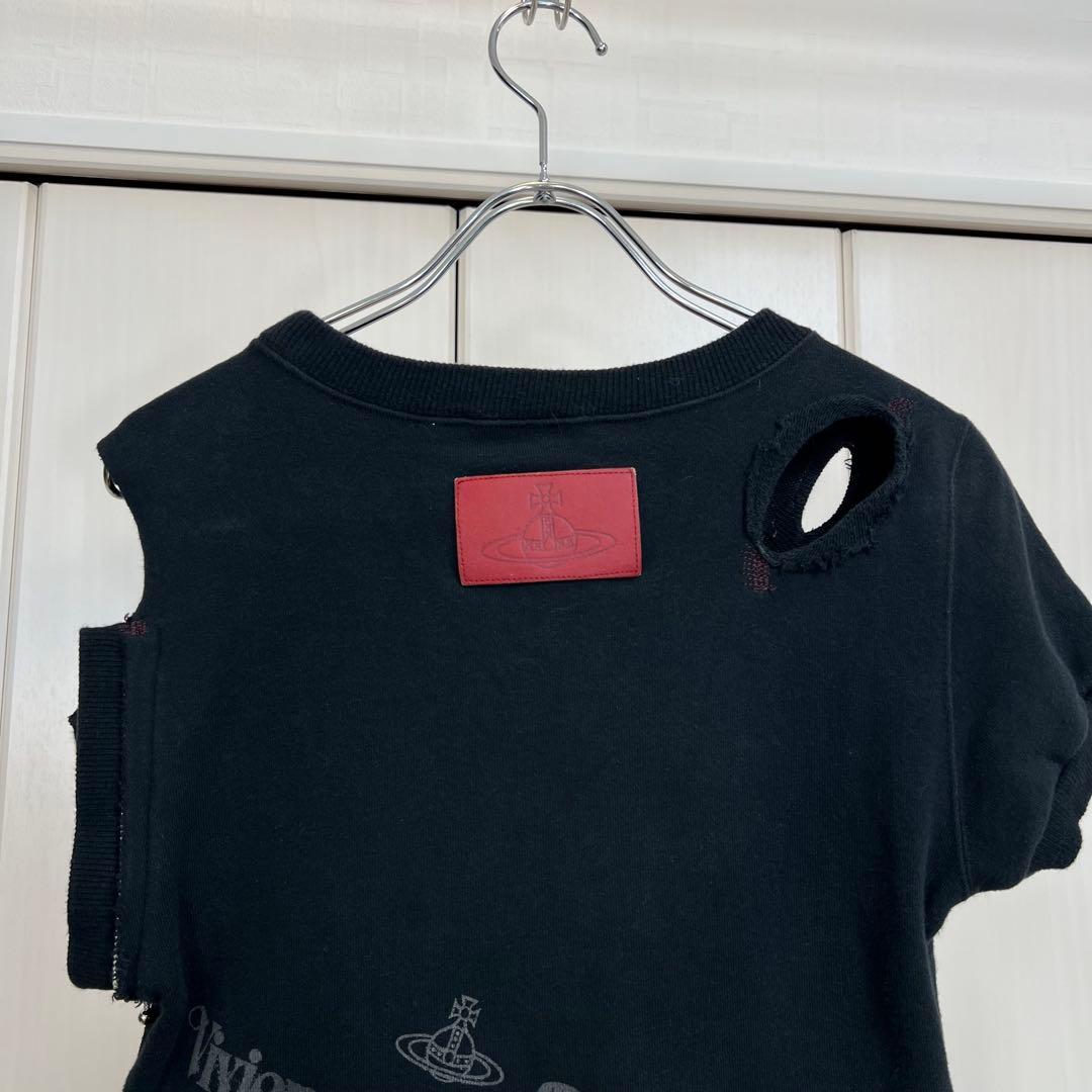 VIVIENNE WESTWOOD アナーキー ダメージ加工 スウェットトップス