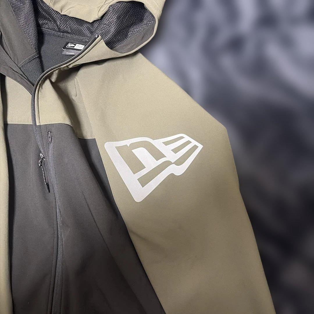 ニューエラ（NEW ERA） シェルジャケット フラッグロゴ　セットアップ